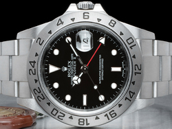 Rolex Explorer II 16570T SEL Oyster Bracelet Black Dial